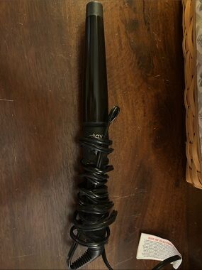 Black Conical Curling Wand - Unbranded